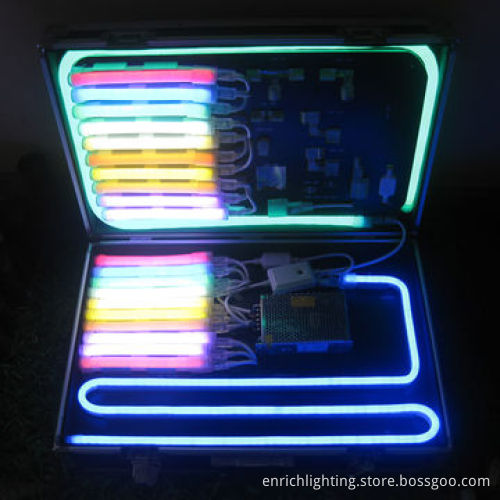LED Neon Show Case, Various Colors, IP65 Rate, 50,000-hour Lifespan, 80 LEDs/mNew